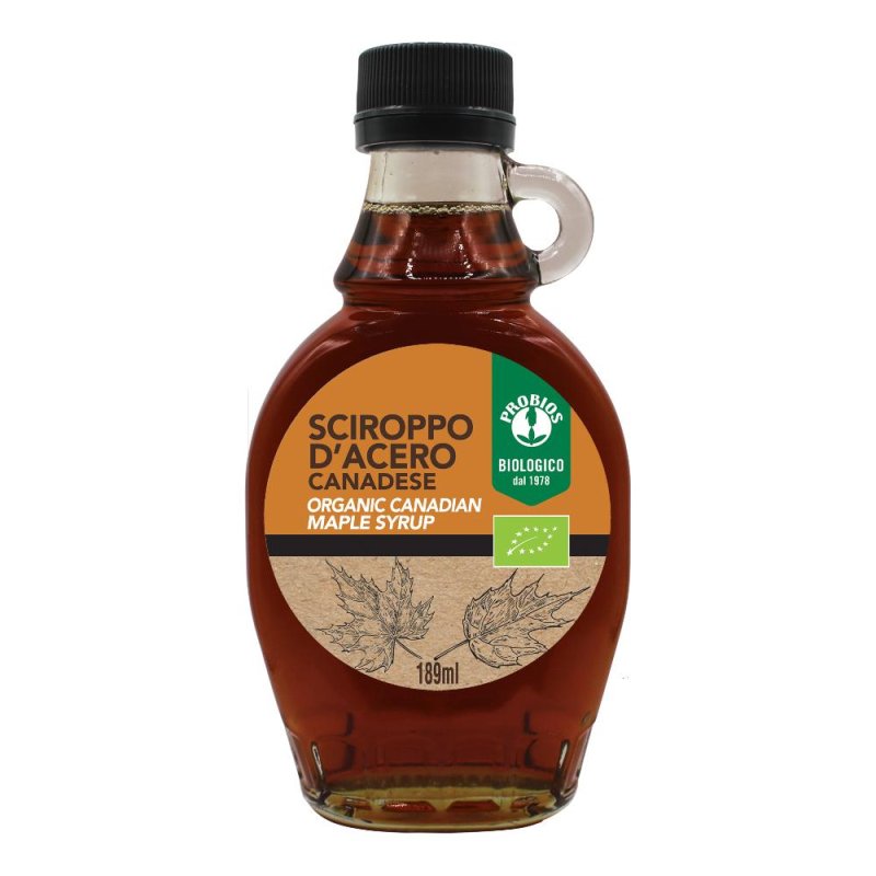Probios Sciroppo d'Acero Canadese Bio 189ml - Dolcificante Naturale