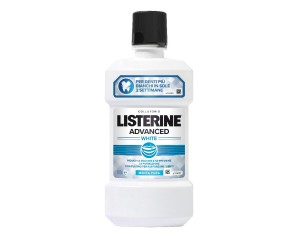 Johnson & Johnson Igiene e Salute Dentale Listerine Advanced White Collutorio 500 ml