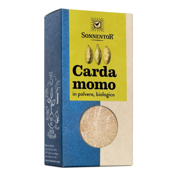 Sonnentor Cardamomo Bio in Semi 40 Grammi &ndash; Spezia Naturale per Dolci, Tisane e Ricette Orientali