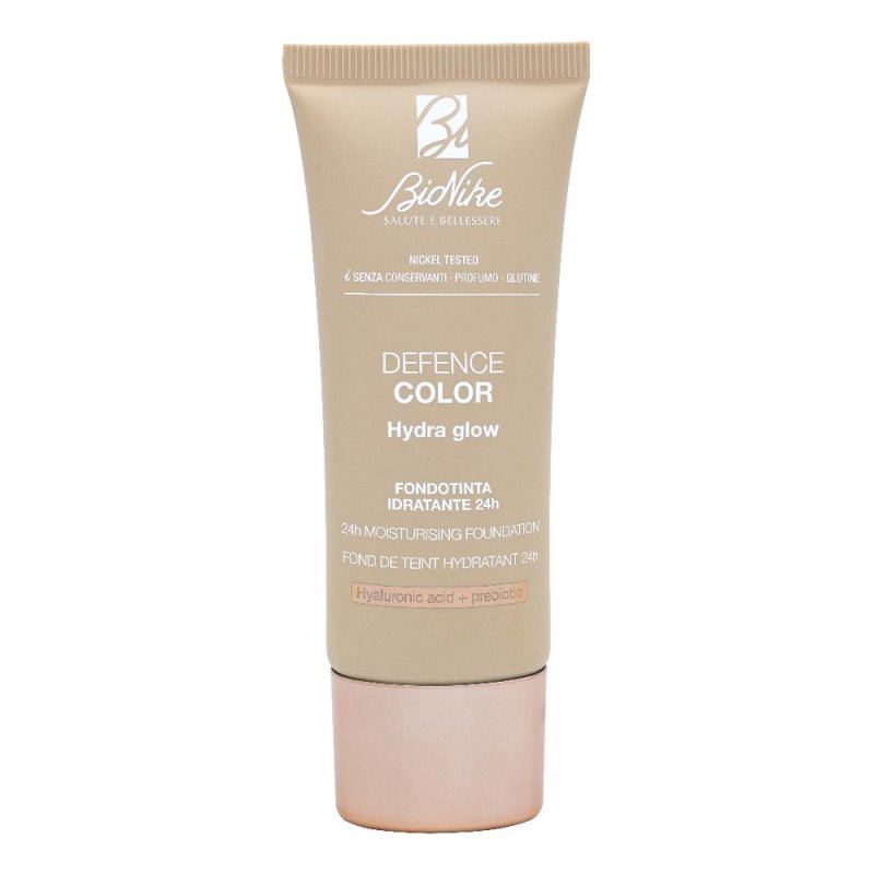 BioNike Defence Color Hydra Glow Fondotinta Idratante 104 Beige 30 ml
