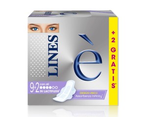 LINES E' ALI ASSORBENTI 9+2PZ