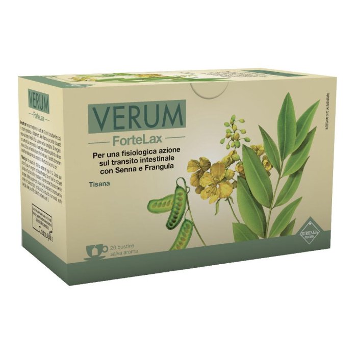  Verum Fortelax Tisana Regolarità Intestinale 20 Filtri