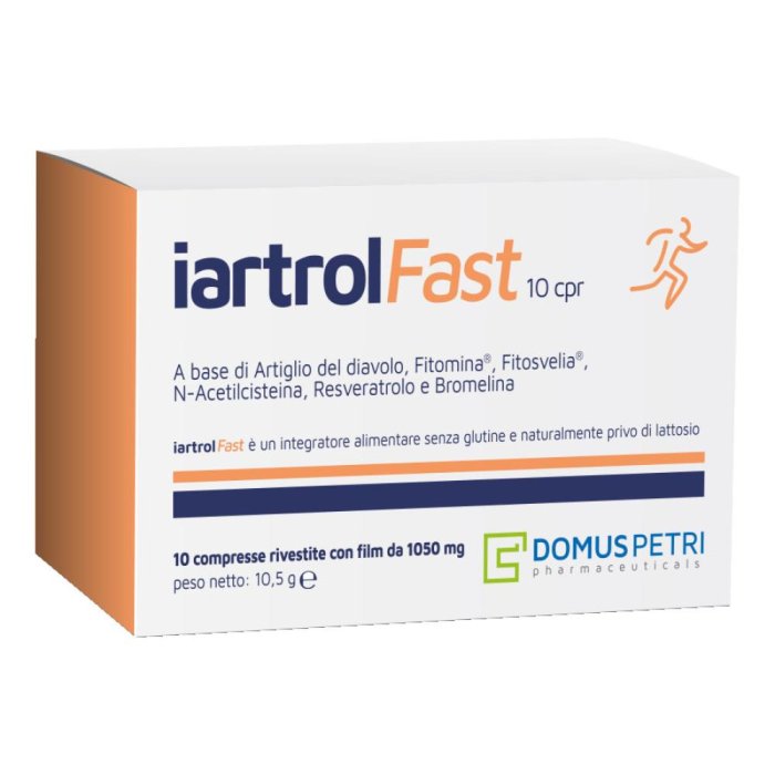 Iartrol Fast Integratore per Articolazioni e Cartilagini 10 Compresse Iartrol Fast Integratore per Articolazioni e Cartilagini 10 Compresse