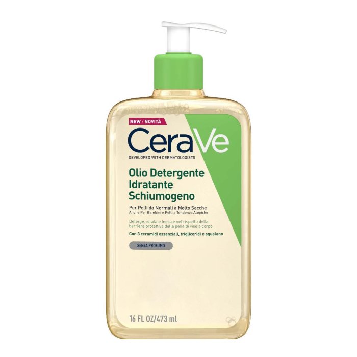 Cerave Hydrating Oil Cleranser Olio Detergente Idratante 473 ml Cerave Hydrating Oil Cleranser Olio Detergente Idratante 473 ml