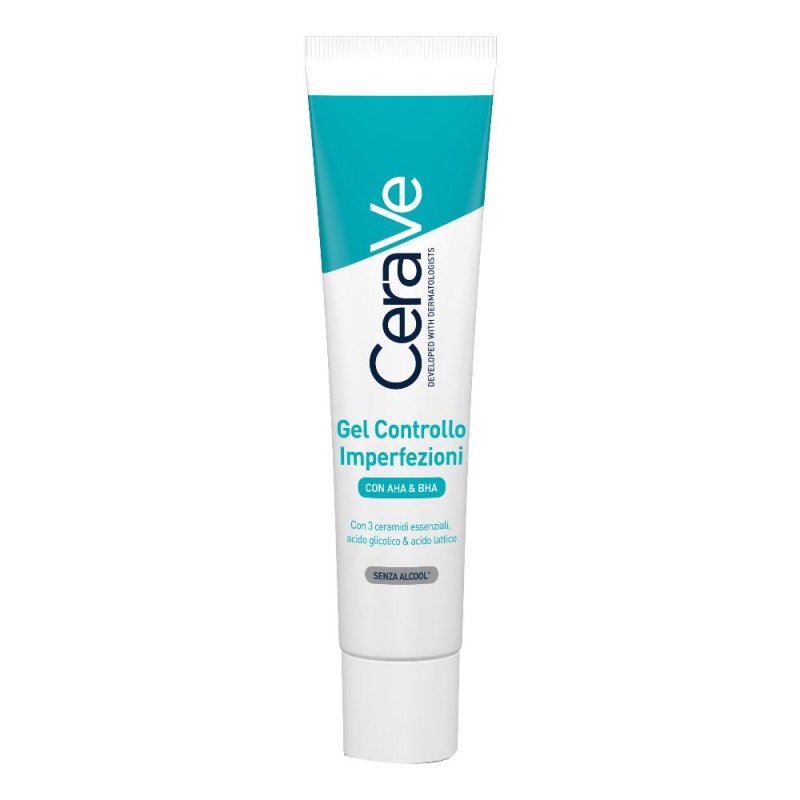 CeraVe Gel Controllo Imperfezioni Senza Alcool per Acne e Brufoli 40ml CeraVe Gel Controllo Imperfezioni Senza Alcool per Acne e Brufoli 40ml