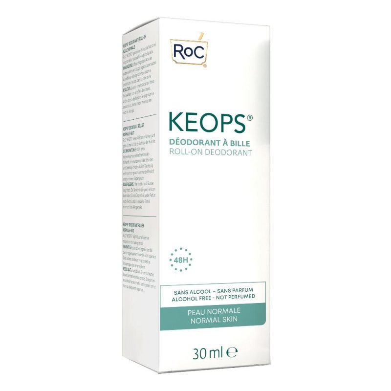 RoC Skincare Cura e Igiene del Corpo Keops Deodorante Cattura Odori Roll-On 30 ml RoC Skincare Cura e Igiene del Corpo Keops Deodorante Cattura Odori Roll-On 30 ml