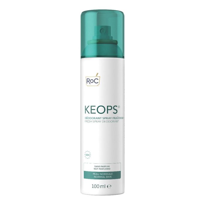 Keops Deodorante Fresco Cattura Odori Spray Fresh 48h 100 ml Keops Deodorante Fresco Cattura Odori Spray Fresh 48h 100 ml