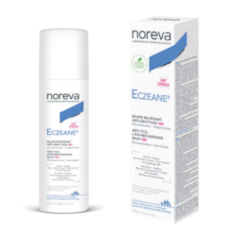 Eczeane Baume UHT 100 ml Balsamo Emolliente Lenitivo per Eczema e Pelle Atopica Molto Secca