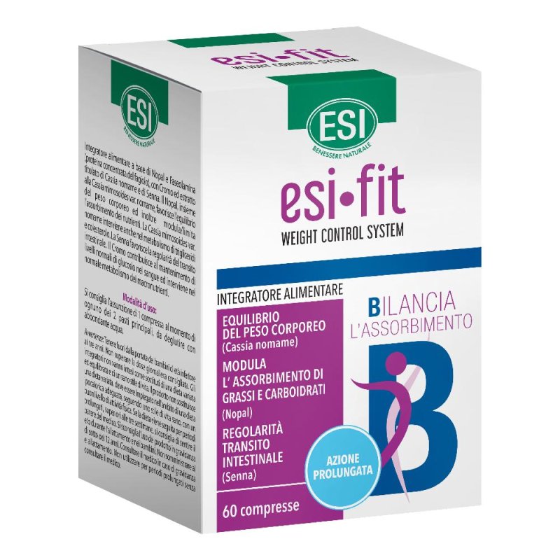 ESI FIT Bilancia Az.Prol.60Cpr ESI FIT Bilancia Az.Prol.60Cpr