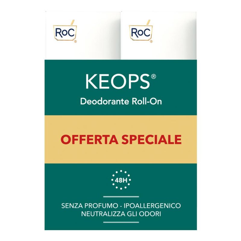 ROC KEOPS DEO ROLL ON 2X30ML