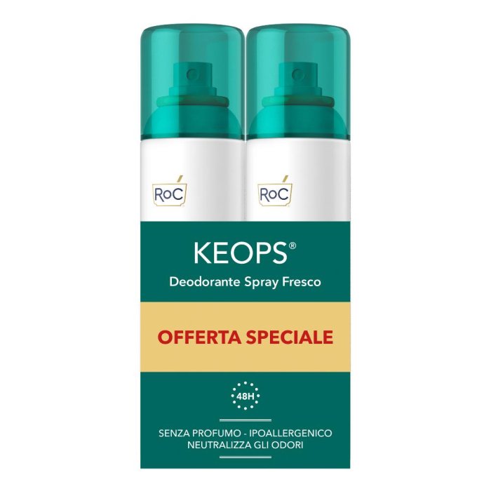 ROC KEOPS DEO SPR FRESH2X100ML ROC KEOPS DEO SPR FRESH2X100ML