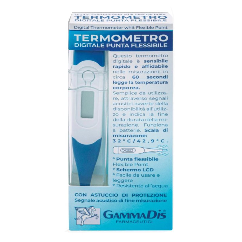 GammaDis Termometro Digitale Punta Flessibile 1 Pezzo