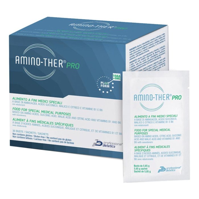 Amino-Ther Pro - Alimento a Fini Medici Speciali per Malnutrizione Proteica 30 Bustine Amino-Ther Pro - Alimento a Fini Medici Speciali per Malnutrizione Proteica 30 Bustine