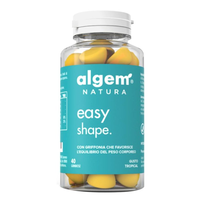 Algem Easy Shape Caramelle Gommose Integratore per Controllo del Peso e Metabolismo – Confezione da 40 Gommose Algem Easy Shape Caramelle Gommose Integratore per Controllo del Peso e Metabolismo – Confezione da 40 Gommose