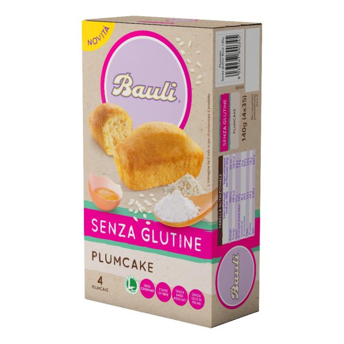BAULI Plumcake S/G 140g BAULI Plumcake S/G 140g