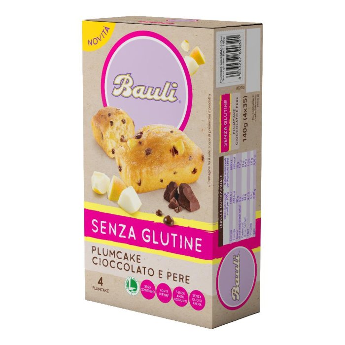 BAULI Plumcake S/G Ciocc.Pere BAULI Plumcake S/G Ciocc.Pere