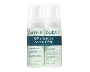 Caudalie Vinoclean - Duo Schiuma Detergente Mousse Soffice e Leggera 2 x 150 ml