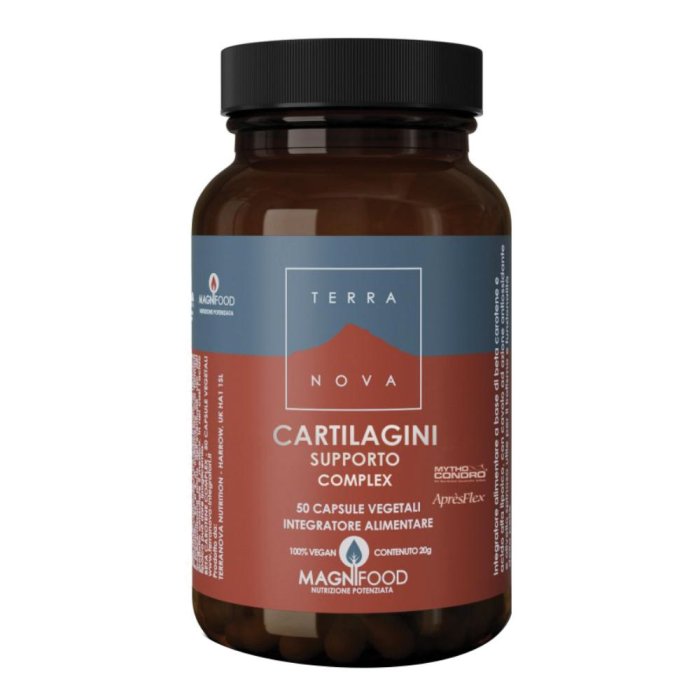 Cartilagini Supporto 50 capsule - integratore per benessere di ossa e articolazioni Cartilagini Supporto 50 capsule - integratore per benessere di ossa e articolazioni