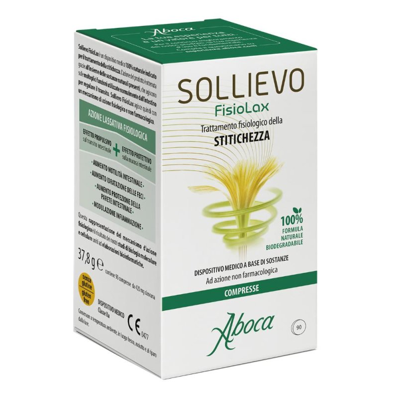 Aboca Sollievo Fisiolax 90 Compresse Aboca Sollievo Fisiolax 90 Compresse