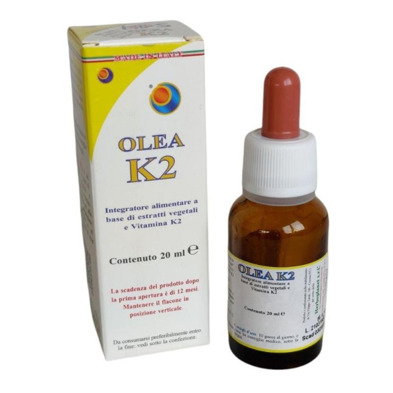 Olea k2 Integratore Alimentare Anticoagulante Per Il benessere Delle Ossa Confezione 20 Ml Olea k2 Integratore Alimentare Anticoagulante Per Il benessere Delle Ossa Confezione 20 Ml