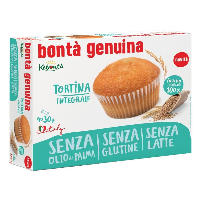 KEBONTA'Tortina Integrale 120g
