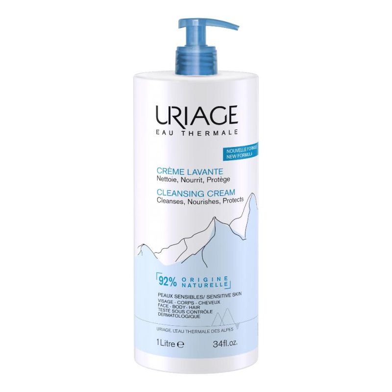 Uriage Laboratoires Dermatologiques Igiene Corpo Creme Lavante Detergente 1000 ml Uriage Laboratoires Dermatologiques Igiene Corpo Creme Lavante Detergente 1000 ml