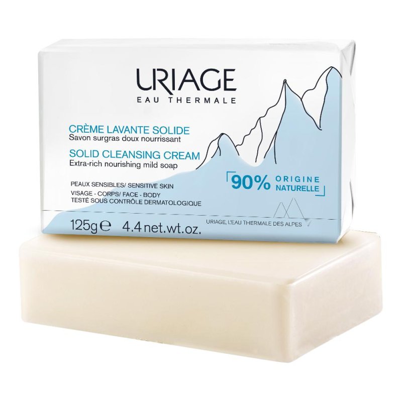 Uriage Laboratoires Dermatologiques Igiene Corpo Creme Lavante Panetto 125 g Uriage Laboratoires Dermatologiques Igiene Corpo Creme Lavante Panetto 125 g