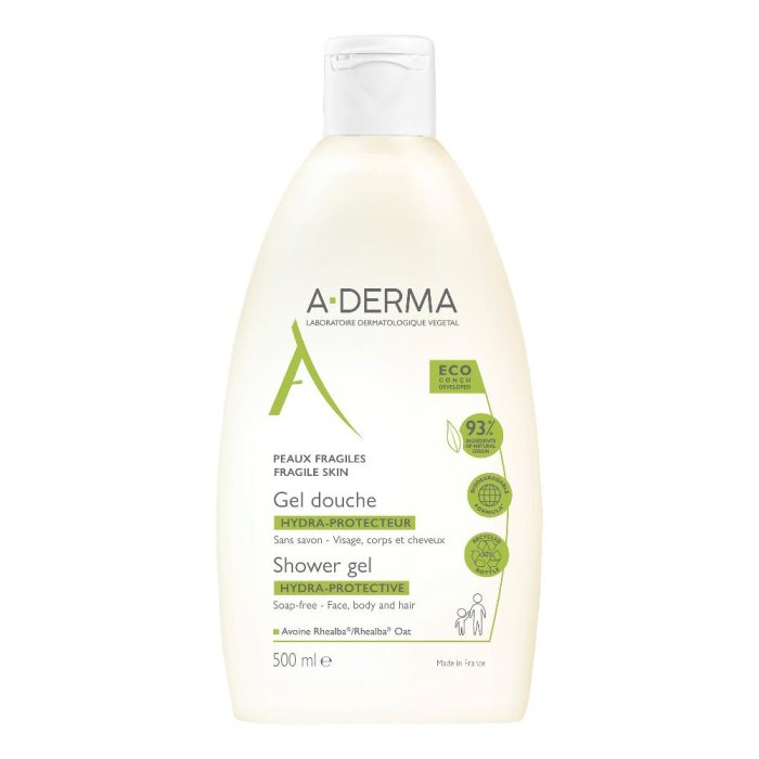 A-Derma Les Indispensables - Hydra Gel Doccia Protettivo 500ml A-Derma Les Indispensables - Hydra Gel Doccia Protettivo 500ml