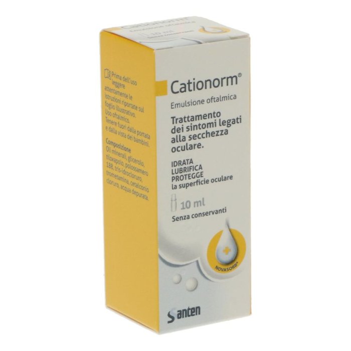 Cationorm Multi Gtt 10 ml Gocce Oculari Lubrificanti per Occhi Secchi Flacone Multidose Cationorm Multi Gtt 10 ml Gocce Oculari Lubrificanti per Occhi Secchi Flacone Multidose