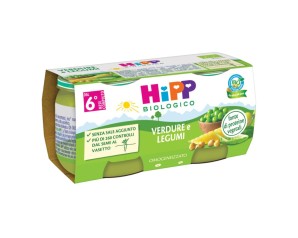 OMO HIPP Bio Verd/Legumi 2x80g