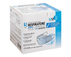 MUNUSMED Resp.FFP2+Ganci 5x5pz