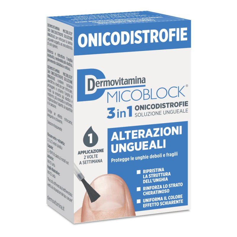 Dermovitamina Scienza e Natura MicoBlock Onicod Trattamento Antimicotico 7 ml Dermovitamina Scienza e Natura MicoBlock Onicod Trattamento Antimicotico 7 ml