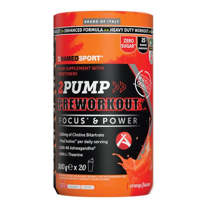 2Pump Preworkout 300g Named Sport 2Pump Preworkout 300g Named Sport