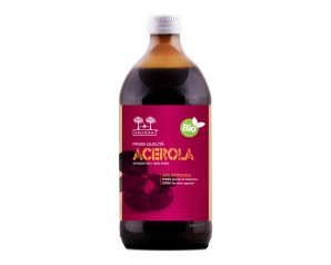 Salugea Succo di Acerola Bio Integratore di Vitamina C Naturale 500 ml