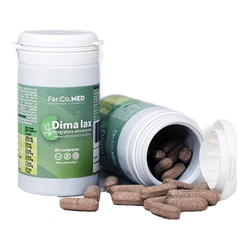 Dimalax 60 Compresse Integratore Alimentare Lassativo per Regolarità e Benessere del Transito Intestinale Dimalax 60 Compresse Integratore Alimentare Lassativo per Regolarità e Benessere del Transito Intestinale