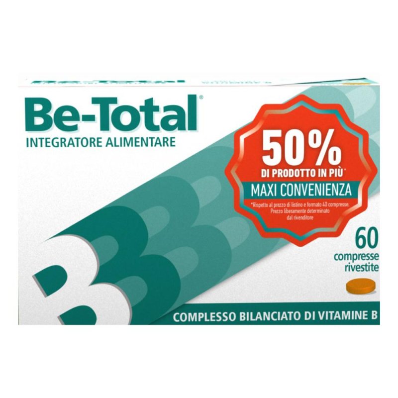 Betotal integratore alimentare&nbsp;60 compresse be-total