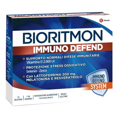 Bioritmon Immuno Defend Integratore Alimentare per il sistema immunitario 12 buste