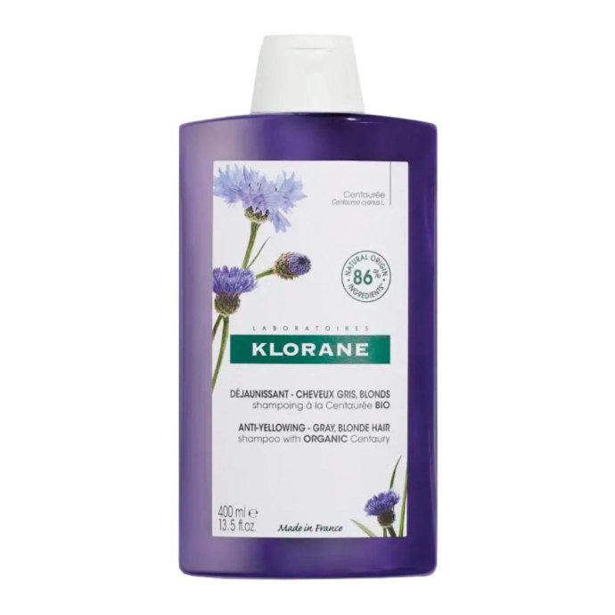 Klorane Centaurea Shampoo Anti Giallo 400ml Klorane Centaurea Shampoo Anti Giallo 400ml