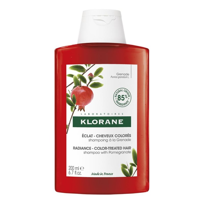 Klorane La Cosmetica dalla Natura Shampoo Melograno Capelli Colorati Effetto Illuminante 200 ml Klorane La Cosmetica dalla Natura Shampoo Melograno Capelli Colorati Effetto Illuminante 200 ml