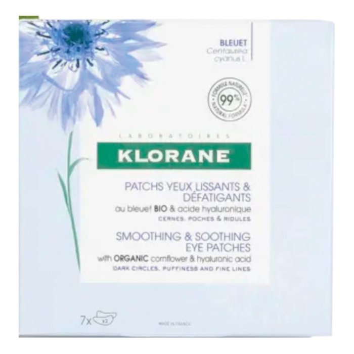 Klorane Patch Occhi Anti-Fatica al Fiordaliso 7 pezzi Klorane Patch Occhi Anti-Fatica al Fiordaliso 7 pezzi