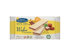 Piaceri Mediterranei - Wafer Alla Nocciola Senza Glutine Confezione 45 Gr