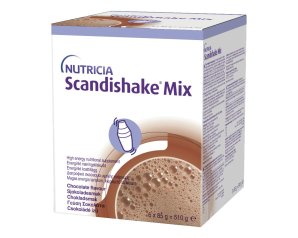 Scandishake cioccolato 6 bustine - preparato ipercalorico gusto cioccolato