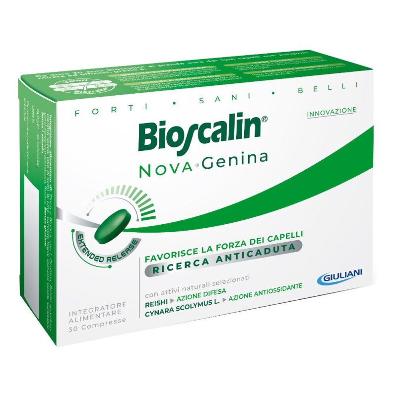 Bioscalin nova genina integratore anticaduta capelli 30 compresse Bioscalin nova genina integratore anticaduta capelli 30 compresse