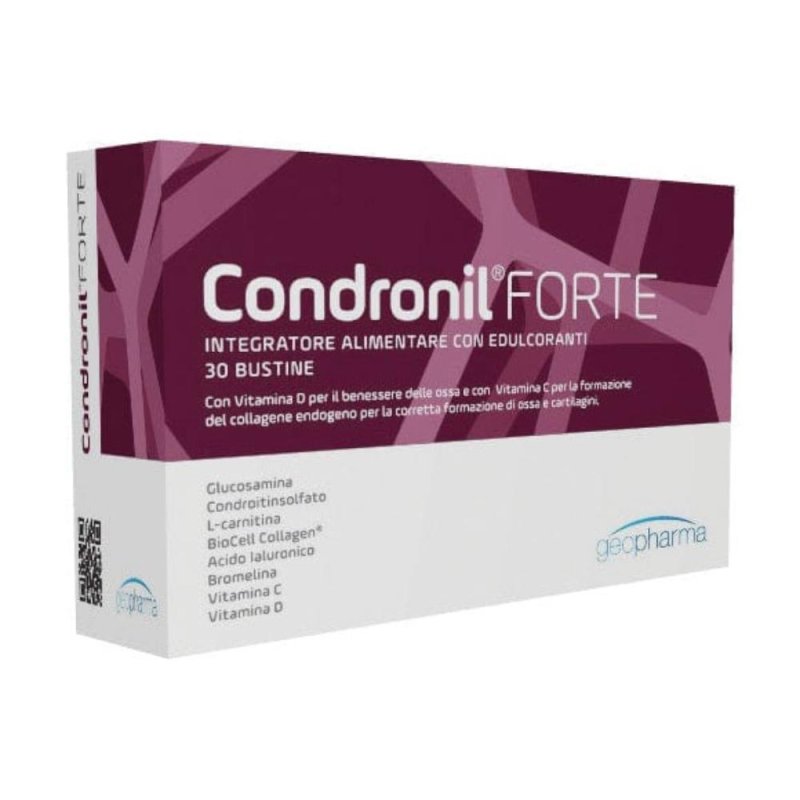 Condronil Forte Integratore Alimentare Articolazioni, 30 Bustine Condronil Forte Integratore Alimentare Articolazioni, 30 Bustine