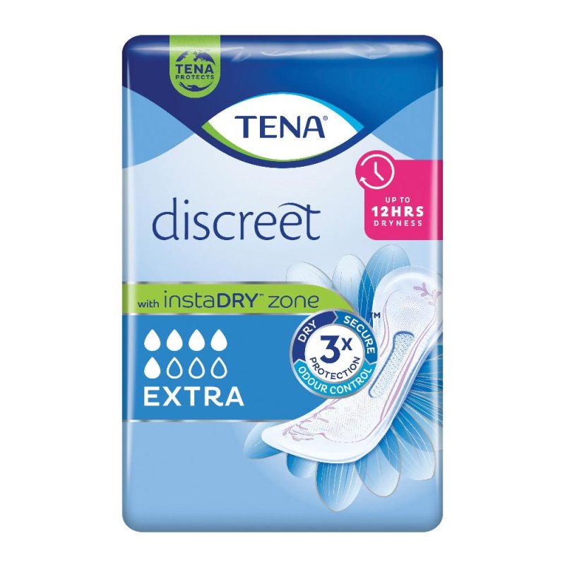 Tena Discreet Extra Assorbente 10 Pezzi Tena Discreet Extra Assorbente 10 Pezzi