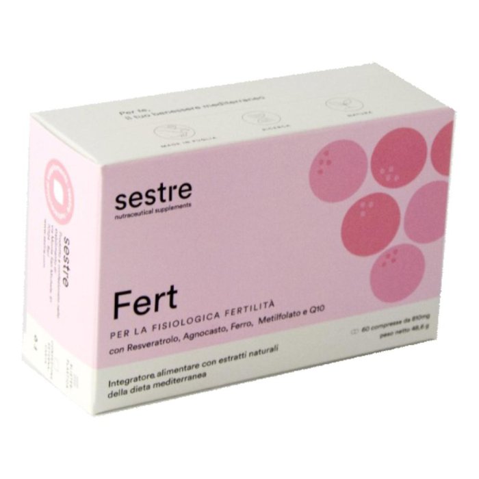 Sestre Fert Concepimento Integratore Fertilit&agrave; Femminile 60 Compresse