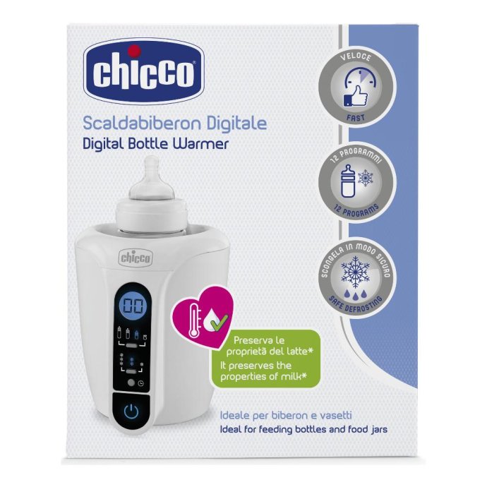 Chicco Scaldabiberon multifunzione con Sterilizzatore Biberon Vasetti e Scalda Pappa, 1 Pezzo Chicco Scaldabiberon multifunzione con Sterilizzatore Biberon Vasetti e Scalda Pappa, 1 Pezzo