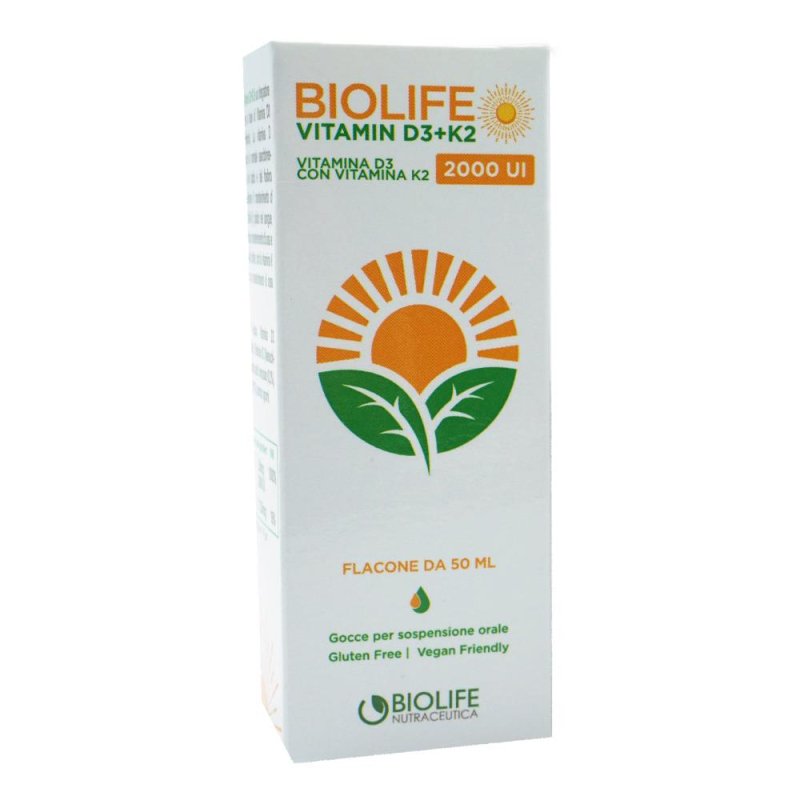 BIOLIFE D3+K2 Gtt 50ml BIOLIFE D3+K2 Gtt 50ml