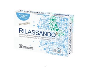 Interia Rilassando 30 Compresse Integratore Naturale per Rilassamento, Stress e Qualità del Sonno