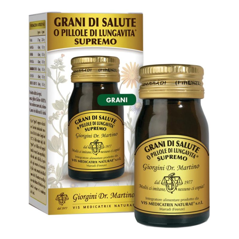 Grani Salute Lungavita Super 30 g miscela di cereali e semi per colazione sana
